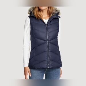 Eddie Bauer Women's Classic Down Vest NWT Size S